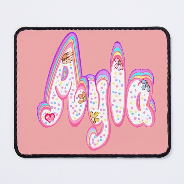 Item preview, Ayla Name Pastel Sprinkles Cute Personalized Custom Bubble Letters designed and sold by Artonmytee.