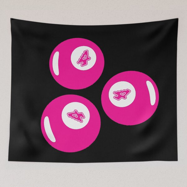 Item preview, Lucky Number 4 Pink Balls designed and sold by CDPrintsDesigns.