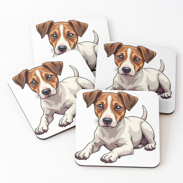 Item preview, Lying Jack Russell Terrier designed and sold by Prints by Mat.
