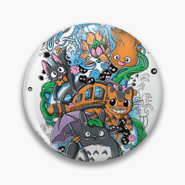 Item preview, Totoro-Inspired Graphic T-Shirt — Whimsical Studio Ghibli Forest Art designed and sold by Fabioforero.