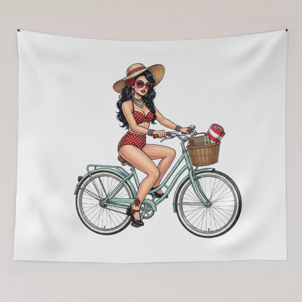 Item preview, "Retro Glamour: Charm and Audacity of Pin-Ups” designed and sold by CHRIST5000.