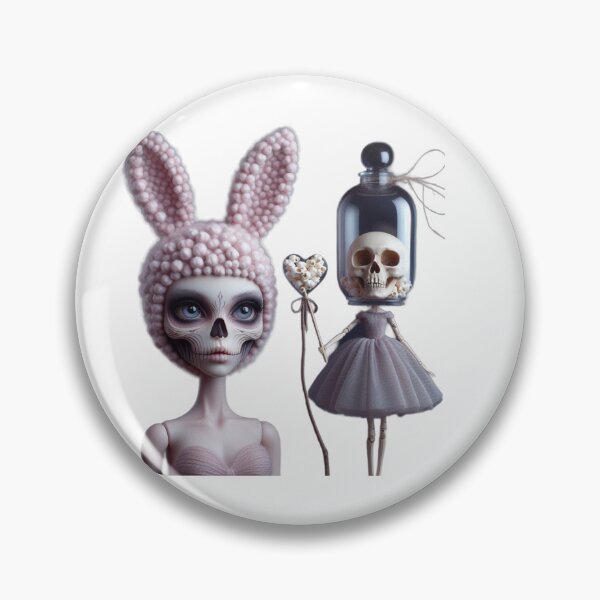 Item preview, Spooky Bunny and Her Best Friend designed and sold by LujziWorld.