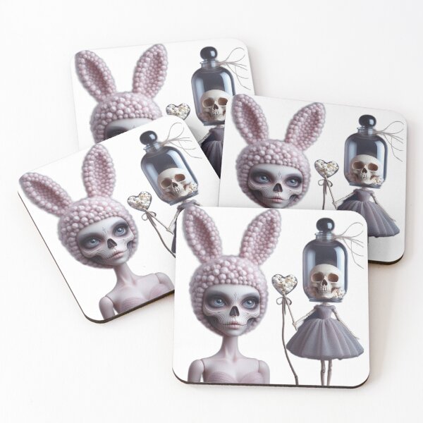 Item preview, Spooky Bunny and Her Best Friend designed and sold by LujziWorld.