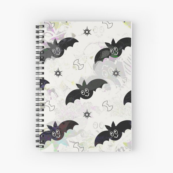 Item preview, Kawaii Bat Pattern — Cute Gothic Halloween Sticker Design designed and sold by BatNature.