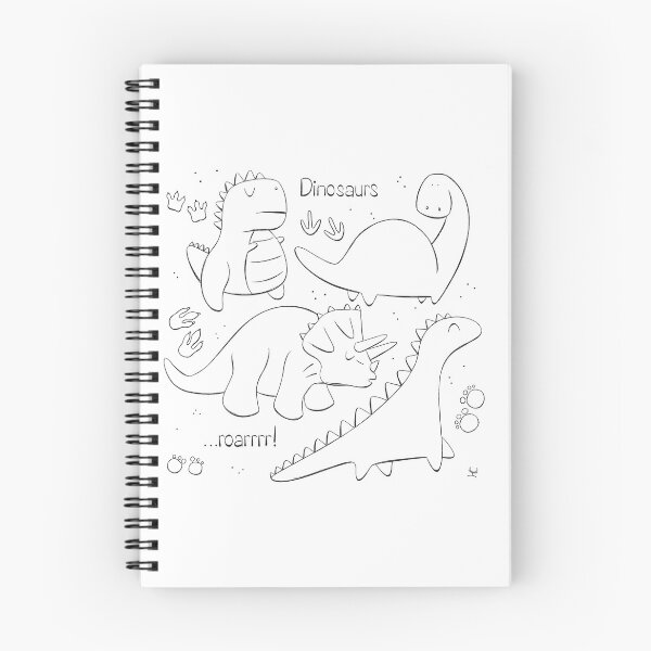 Item preview, Dinosaurs - lineart designed and sold by hogakosta.