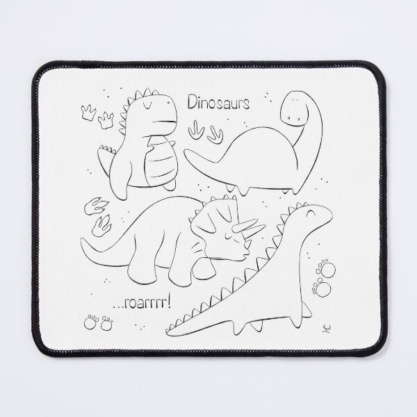 Item preview, Dinosaurs - lineart designed and sold by hogakosta.