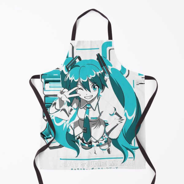 Item preview, Hatsune Miku 01 Signature Wink - Classic Vocaloid Streetwear Art designed and sold by Fabioforero.