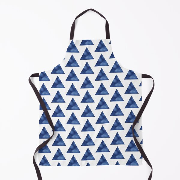 Item preview, Navy Watercolor Triangle designed and sold by Blink Art Studio.