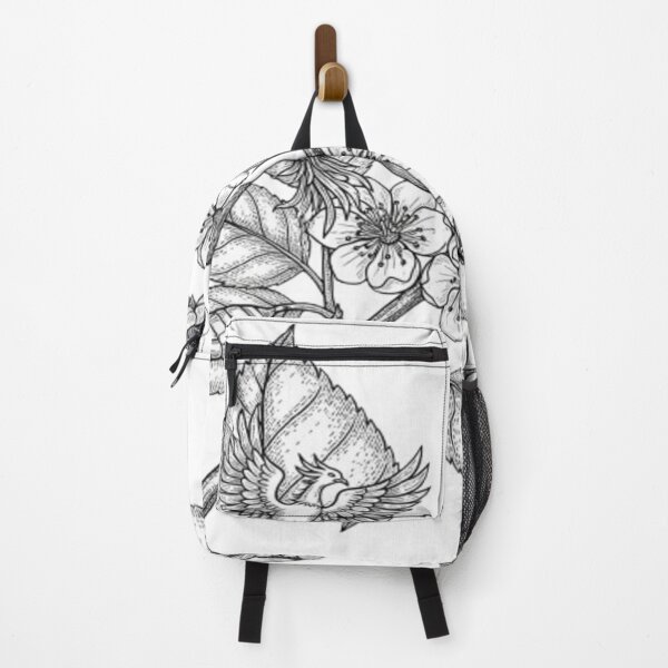 Item preview, Botanical Harmony – Bird and Blossom Design designed and sold by Cristhian Almanza.