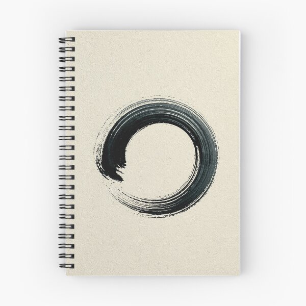 Item preview, Minimal Enso Circle - Single Brush Stroke Zen Art designed and sold by SlowRegardArt.