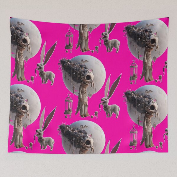 Item preview, Don't Pet the Nightmare Bunny designed and sold by LujziWorld.