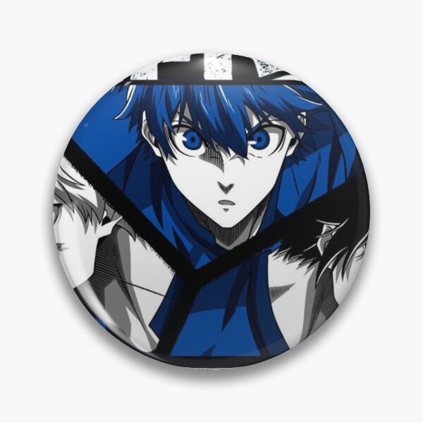 Item preview, Isagi and Bachira Blue Lock Duo - Striker Spirit Anime Art designed and sold by Fabioforero.