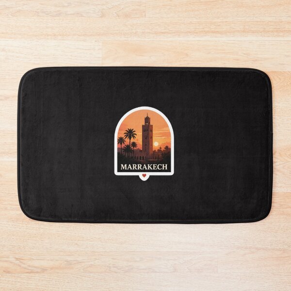 Item preview, Marrakech morocco vintage travel poster designed and sold by Med-Smart.