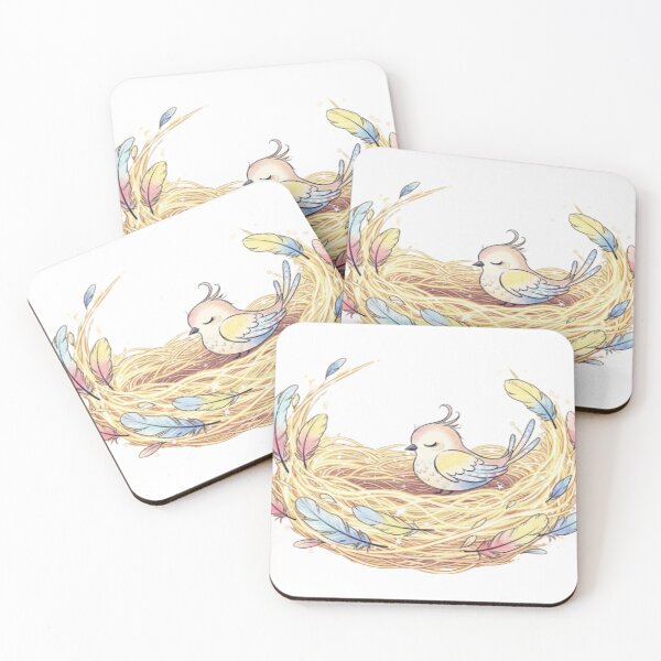 Item preview, Golden Nest – Bird of Serenity Design designed and sold by Cristhian Almanza.