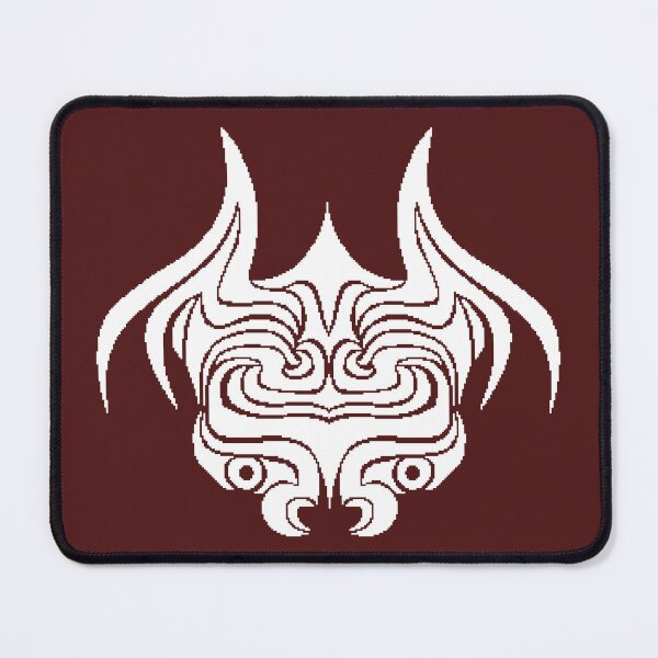 Item preview, Crimson Pixelated Insectoid Tattoo Emblem designed and sold by creatornator5.