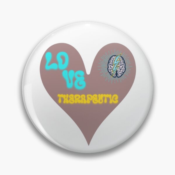 Item preview, Red heart bubble with love you therapic message designed and sold by Chill Vibe.