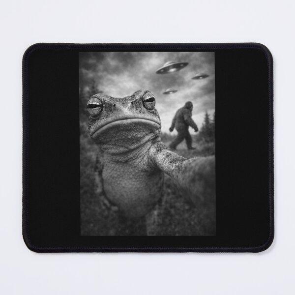 Item preview, Frog UFO Selfie Funny Deadpan Chaos Humor Meme Gift designed and sold by Say It With Ink.