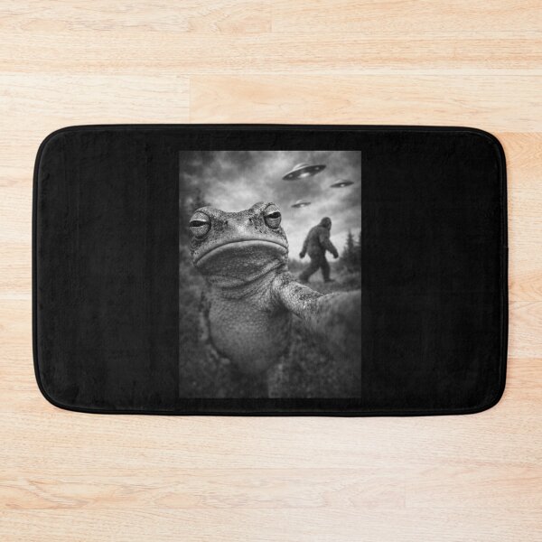 Item preview, Frog UFO Selfie Funny Deadpan Chaos Humor Meme Gift designed and sold by Say It With Ink.