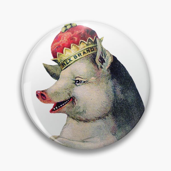 Item preview, King Pig designed and sold by GrayHareCards.