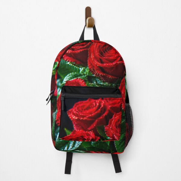 Item preview, Holographic Red Roses 5D Art – Neon Glow Love Bouquet | Luxury Cyber Floral Design designed and sold by Imagetore.