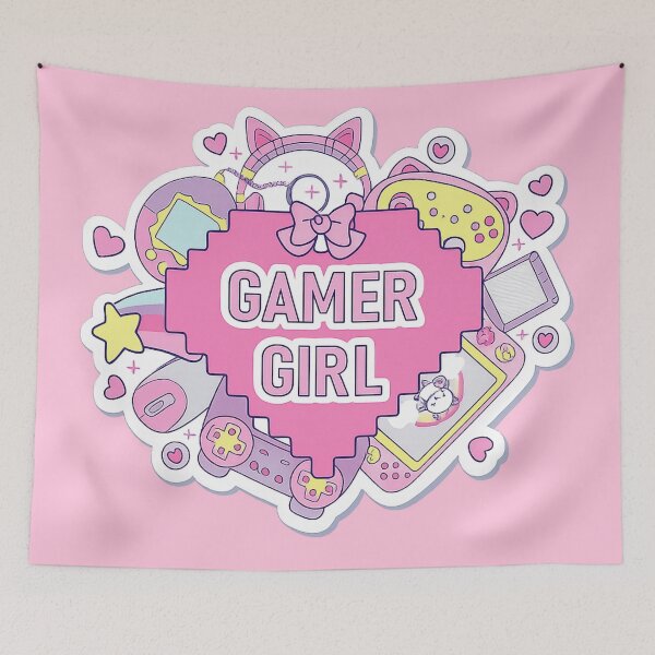 Item preview, Gamer girl designed and sold by JarquinDD.