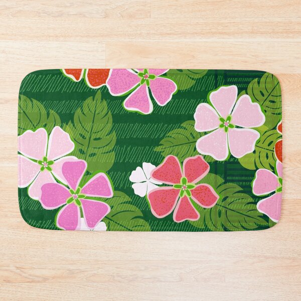 Item preview, Tropical Flowers Pattern designed and sold by Enchanted Adventure .