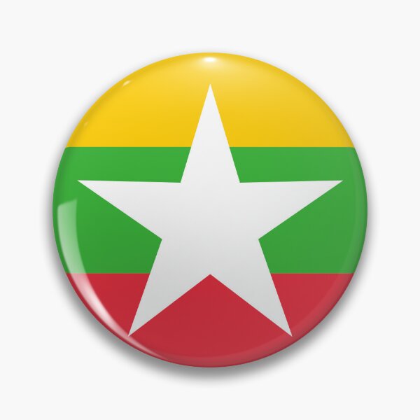 Item preview, Flag Of Myanmar MM designed and sold by shitpostee.