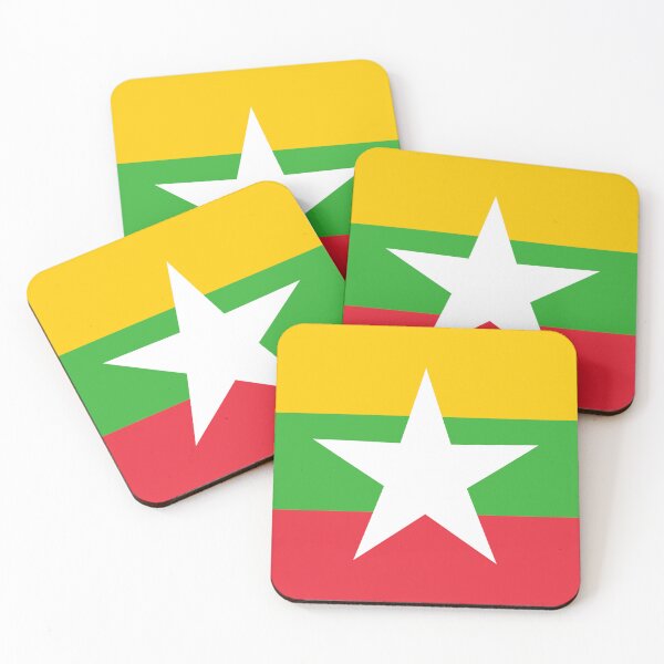 Item preview, Flag Of Myanmar MM designed and sold by shitpostee.