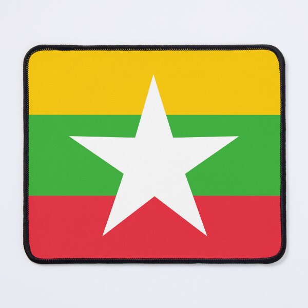 Item preview, Flag Of Myanmar MM designed and sold by shitpostee.