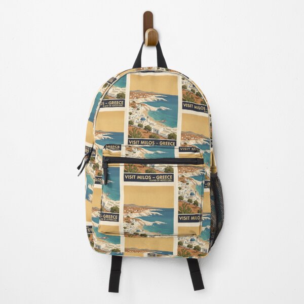 Item preview, Milos Greece, Greek Island Vintage Travel Tourism designed and sold by TravelersGems.