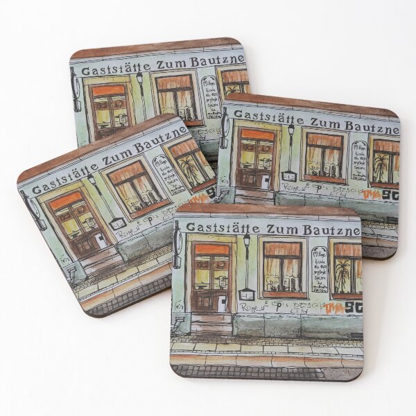 Item preview, Restaurant Bautzner Tor – Dresden Neustadt 01099 Urban Sketch designed and sold by UMA Urban Sketch.