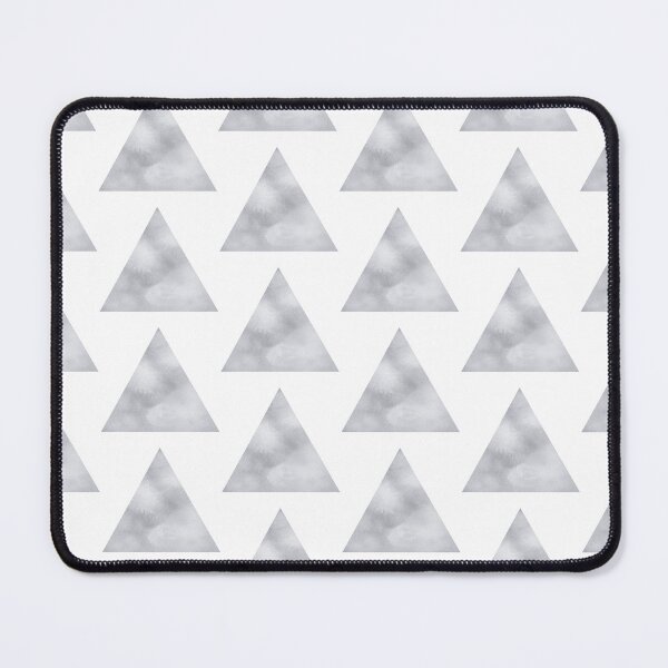 Item preview, Silver Watercolor Triangle designed and sold by Blink Art Studio.