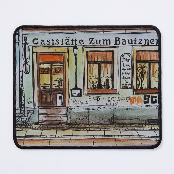 Item preview, Restaurant Bautzner Tor – Dresden Neustadt 01099 Urban Sketch designed and sold by UMA Urban Sketch.