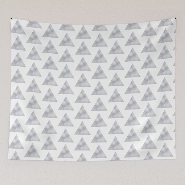 Item preview, Silver Watercolor Triangle designed and sold by Blink Art Studio.