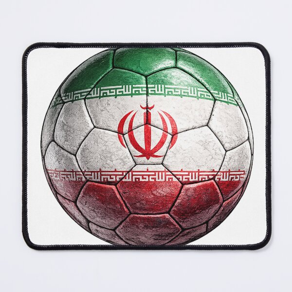 Item preview, Iran Football Flag Design designed and sold by redsharkuk.