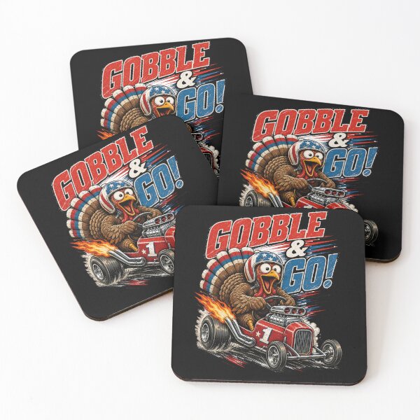 Item preview, Gobble & Go Patriotic Turkey Racer designed and sold by FREENATION2026.