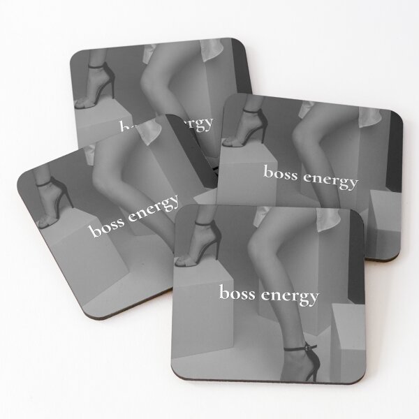Item preview, Boss Energy | Minimal Feminine Luxury Aesthetic Quote designed and sold by Ve state official.
