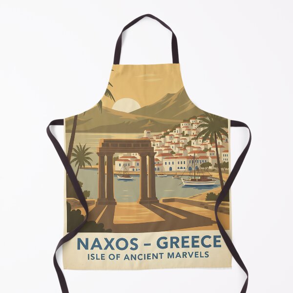 Item preview, Naxos Greece, Greek Island Vintage Travel Tourism designed and sold by TravelersGems.