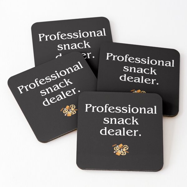 Item preview, Professional Snack Dealer Funny Quote designed and sold by ClaSciStore.
