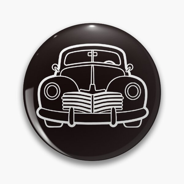 Item preview, Vintage Classic Car Front View Retro Line Art designed and sold by ArtPer-design.