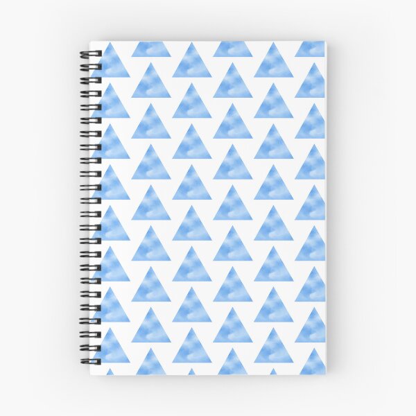 Item preview, Sky Blue Watercolor Triangle designed and sold by Blink Art Studio.