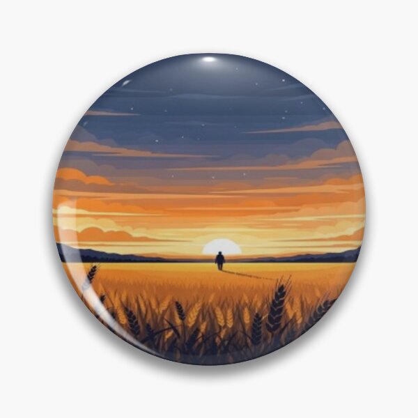 Item preview, Wheat Sunset – Journey of Serenity Design designed and sold by Cristhian Almanza.