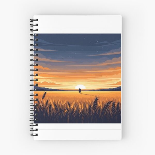 Item preview, Wheat Sunset – Journey of Serenity Design designed and sold by Cristhian Almanza.