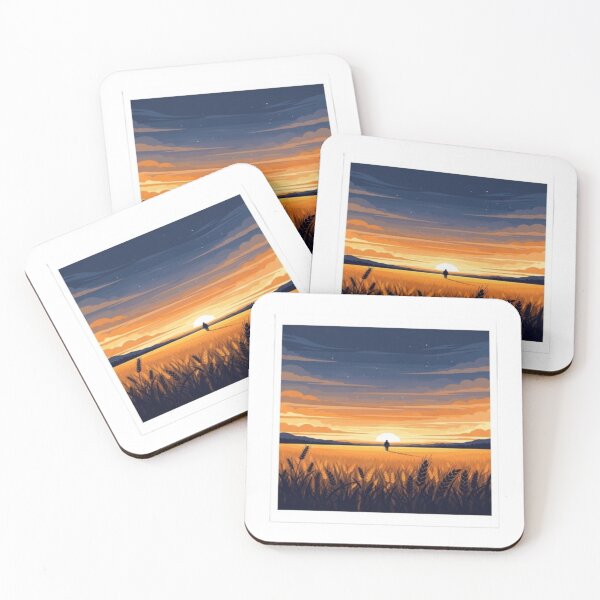 Item preview, Wheat Sunset – Journey of Serenity Design designed and sold by Cristhian Almanza.