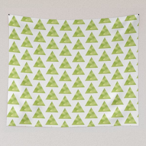 Item preview, Light Green Watercolor Triangle designed and sold by Blink Art Studio.