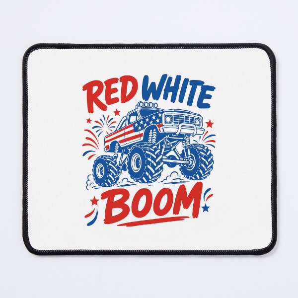 Item preview, Red White Boom Patriotic 4th of July designed and sold by gunaone-design.