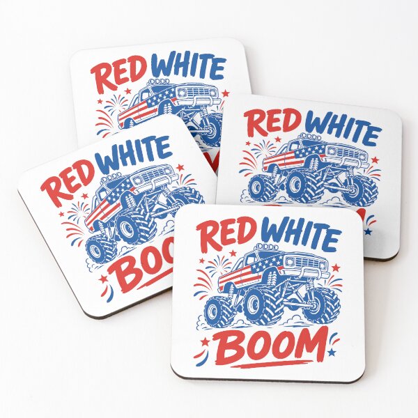 Item preview, Red White Boom Patriotic 4th of July designed and sold by gunaone-design.