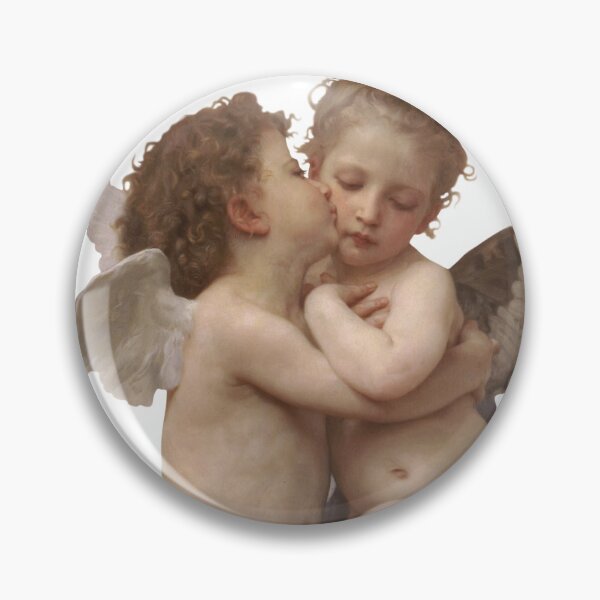 Item preview, Cherubs Kiss designed and sold by GrayHareCards.