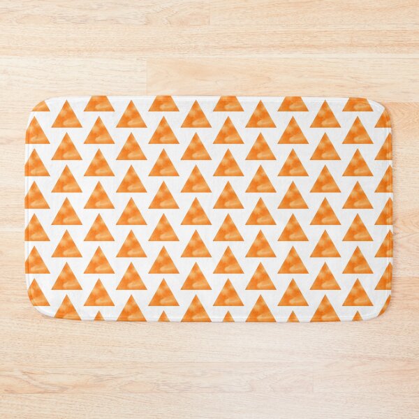 Item preview, Orange Watercolor Triangle designed and sold by Blink Art Studio.