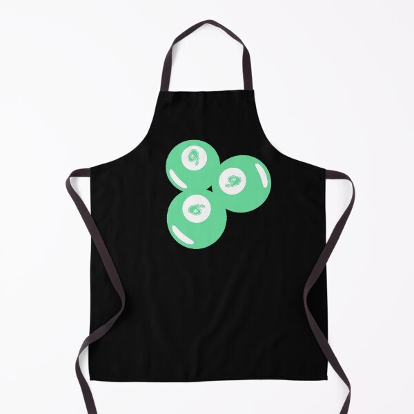 Item preview, Lucky Number 9 Teal Balls designed and sold by CDPrintsDesigns.